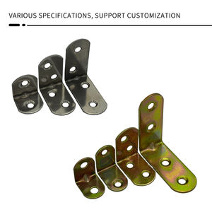 1 מ "מ כבד מגולוון ברזל ישרה זווית ישרה אטב שולחן חיזוק חיבור - Product Image 6