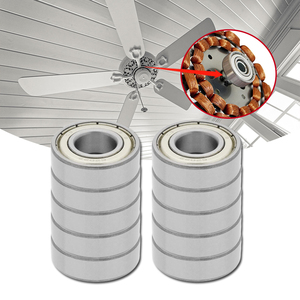 Rodamientos de Bolas de Ranura Profunda 6201 6202 6203 6204 6205 6206 6207 6208, Precisión P2, Tipo ZZ, Acero Cromado, para Aplicaciones en Restaurantes - Product Image 2
