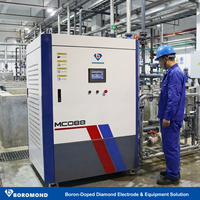Planta de Tratamiento de Aguas Residuales con Tecnología de Oxidación Electroquímica Boromond, Electrodos BDD, Equipo Automático