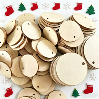 Cercles non finis à faire soi-même avec trous pour décorations murales écologiques de Noël
