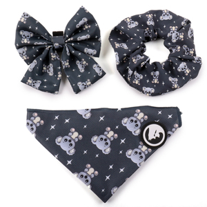 Okeypets Klett verschlüsse Hunde geschirr Leine Sicherheits gurt Neopren Polyester Step in Cute Dog Harness Set - Product Image 3