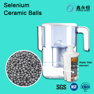 ETERNAL WORLD Billes de céramique au sélénium minéral, média filtrant pour l'eau, libération durable d'ions sélénium - Product Image 2