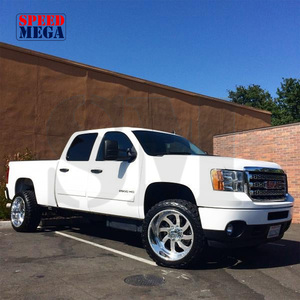 Rines American Force de 20, 22, 24 y 26 Pulgadas, Aleación 6061-T6, Cromado Pulido, Forjados, para Camioneta GMC Sierra 1500 HD 2500 - Product Image 3