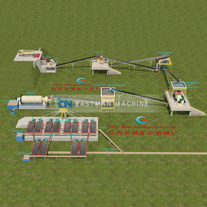 중국 공장 구리 추출 공장 구리 중력 농축 기계 구리 광석류 정유 공장 - Product Image 6
