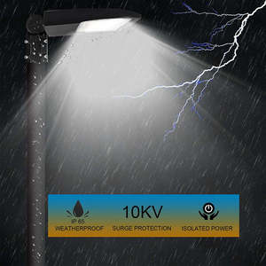 Pour UL DLC certifié 300W LED boîte à chaussures lumière montage direct 48,000 Lumens 5000K température de couleur 5 ans Parking Garage Luminaires - Product Image 3