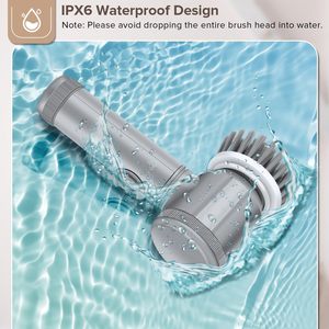 Brosse de nettoyage électrique automatique populaire en PP, multifonctionnelle pour cuisine, salle de bain et polisseuse de chaussures - Product Image 3