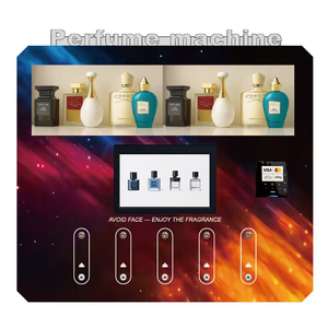 100ml Wall <b>Mounted</b> Cologne Dispenser Smart Freestanding Perfume <b>Spraying</b> Vending Machine With Card for Sale 100ml Capacity Holds - Product Image 3