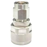 Adaptateur coaxial RF double mâle haute fréquence N/TNCA-JJG, connecteur à ondes millimétriques