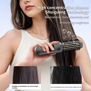 <span class=keywords><strong>Brosse</strong></span> à cheveux <span class=keywords><strong>ronde</strong></span> électrique populaire, <span class=keywords><strong>brosse</strong></span> thermique ionique <span class=keywords><strong>chauffante</strong></span> à air chaud pour un usage domestique ou en salon, <span class=keywords><strong>brosse</strong></span> à friser les cheveux - Product Image 4