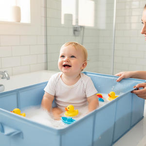 Baignoires pliantes pour tout-petits personnalisées, rectangulaires, portables, <span class=keywords><strong>baignoire</strong></span> pour bébé, piscine - Product Image 2