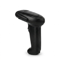 Lecteur de codes-barres portable sans fil DY SCAN Black 2.4G 1D pour entrepôt, capteur CMOS, interface USB, 300 lectures/secondes