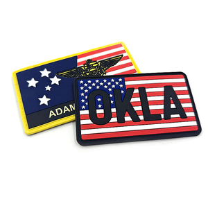 Nhà sản xuất giá rẻ PVC các bản vá lỗi 3D biểu tượng tùy chỉnh bán buôn tùy chỉnh nổi Silicone PVC mềm cao su các bản vá lỗi - Product Image 3