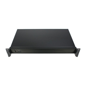 Hot bán 1U 19 inch Mini-ITX Rackmount <span class=keywords><strong>IPC</strong></span> khung máy chủ máy tính công nghiệp Trường hợp với người hâm mộ Hợp kim nhôm trong kho - Product Image 1