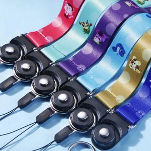 Detachable Swivel Buckle Double-Sided <b>Polyester</b> <b>Lanyard</b> With Card Holder Mobile Phone Case - Product Image 2