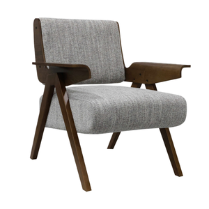 เก้าอี้แบบมีที่วางแขนทำจากไม้ยางพารา - Product Image 6