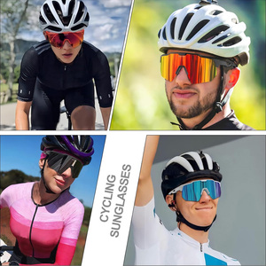 Men Half Frame Design Sunglasses <strong>Saftey</strong> Protective Sports Cycling <strong>Glasses</strong> for Adults Running Cycling Golf Rock Climbing - Product Image 6