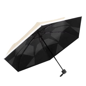 Parapluie en pongé ultra-léger entièrement automatique à 6 baleines, design moderne, protection soleil et pluie, pliage et rangement faciles - Product Image 1