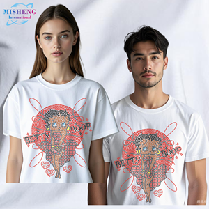 Transferencias de Pedrería Termoadhesivas Personalizadas con Diseño de <span class=keywords><strong>Betty</strong></span> Girl, Transferencias de Pedrería con Logotipo Personalizado de <span class=keywords><strong>Betty</strong></span> - Product Image 4