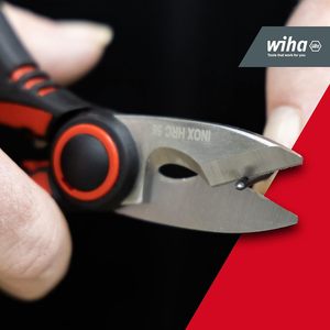 กรรไกรช่างไฟฟ้า Wiha ฟังก์ชั่นการจีบ 1-5 มม. พร้อมคลิป สแตนเลสเกรดอุตสาหกรรม - Product Image 3