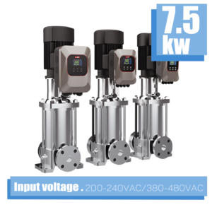 Variateur de fréquence pour pompe 7,5 kW, IP65, triphasé 380 V, avec contrôle PID - Product Image 1
