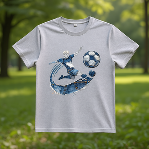 T-Shirt Unisex 210GSM 100% Cotone, Casual con Stampa DTF, Traspirante e Resistente, Maglietta da Uomo - Product Image 3