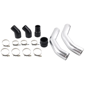 Kit de Tubo y Conector de Intercooler de Acero Inoxidable Compatible con Dodge Ram 6.7L Cummins Diesel 2013-2018, Reemplazo Directo ICP012-SL - Product Image 2