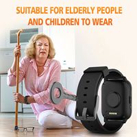 Montre connectée 4G pour personnes âgées avec GPS, SOS, détection de chute, bracelet en gel de silice, charge magnétique