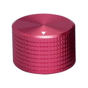 Servicio de Mecanizado CNC de Piezas de Aluminio, Perillas de Potenciómetro de Aluminio Anodizado en Amarillo Dorado - Product Image 4