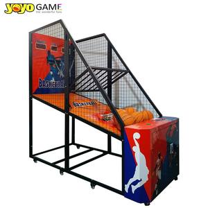 Machine de tir d'arcade de sport de basketball de rue à 2 joueurs, à monnayeur, personnalisable japonaise, avec prise simple et économique - Product Image 1