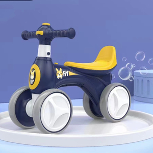 Vente flash : Voiture à bascule pour enfants réglable, avec roues en plastique, petite taille, machine à bulles pour les enfants de 2 ans, état neuf, prix bas - Product Image 5