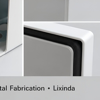 Boîtier d'instrumentation mural IP65 en acier, armoire électrique, boîtier personnalisé OEM