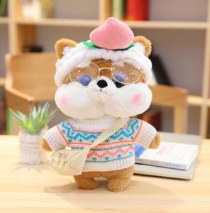 Jouets pour chiens Kawaii à succès avec vêtements, cadeau DIY pour enfants et filles, jouets pour chiens Shiba Inu <span class=keywords><strong>Lalafanfan</strong></span> - Product Image 6
