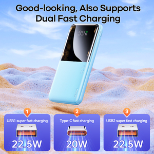 Power Bank Portatile Remax Ultra Sottile 20W+22.5W PD, Caricabatterie Mobile ad Alta Capacità 20000mAh/10000mAh - Product Image 4
