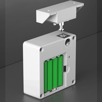 Serrure de tiroir électronique antivol à induction, contrôle par application, sans perçage, installation dissimulée, invisible, en ABS