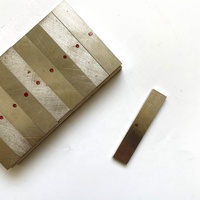 Magnet batangan Alnico 2 Alnico 5 grosir untuk pickup gitar, komponen pickup gitar Humbucker