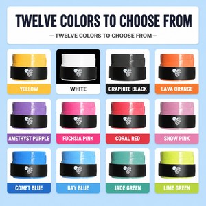 Vente en gros de bandes de grip pour raquettes de <span class=keywords><strong>tennis</strong></span> en PU composite durable, sensation collante, haute résistance, pour badminton, pickleball et padel - Product Image 4