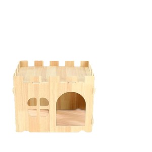Casa Modular de Madera para Conejos, Desmontable, Refugio Interior para Mascotas, Tamaño Pequeño, Multifuncional, Caseta para Hámster - Product Image 5