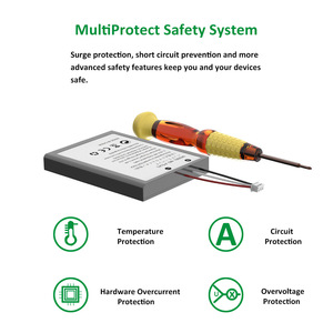 Paquete de Baterías JYS-P5141 de 1560 mAh para <span class=keywords><strong>PS5</strong></span> con Kit de Herramientas y Destornillador para Consola <span class=keywords><strong>PS5</strong></span>, Baterías de Litio - Product Image 4
