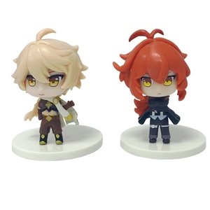 6 pièces/ensemble 8CM <span class=keywords><strong>Genshin</strong></span> <span class=keywords><strong>Impact</strong></span> PVC Anime Figure <span class=keywords><strong>Paimon</strong></span> Collection figurine jouets - Product Image 5