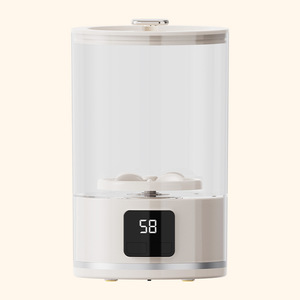 Mini machine à laver Hy-Y8, 705 tr/min, électrique portable avec fonction de minuterie pour vêtements de bébé et de maternité, blanc et noir - Product Image 4