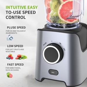 Thương mại đa chức năng nhà bếp Trái cây Mixer xử lý thực phẩm <span class=keywords><strong>2</strong></span> trong 1 máy ép trái cây Máy xay sinh tố máy với máy xay Combo - Product Image 4