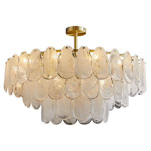 Yunwu Designer Full Copper LED Lustre Postmoderne Minimaliste Luxe <span class=keywords><strong>Or</strong></span> Réglable Hauteur Dimmable Garantie de 5 ans pour - Product Image 5