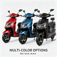 Moto électrique homologuée CE E-MARK pour la route, 8e génération, 1200W, cyclomoteur de banlieue, étanche, batterie lithium longue portée