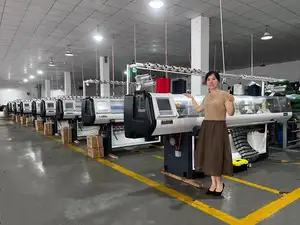 High Speed Fully Jacquard Computerized Flat Collar Knitting Machine