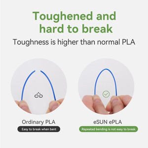 เส้นพลาสติกสำหรับเครื่องพิมพ์ 3 มิติ EPLA ขนาด 1.75 มม. ความคลาดเคลื่อน +/- 0.03 มม. น้ำหนัก 1 กก. (2.2 ปอนด์) แบบม้วน วัสดุสำหรับการพิมพ์ 3 มิติ สำหรับเครื่องพิมพ์ 3 มิติ - Product Image 3