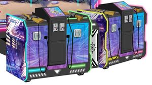 เครื่องเกมยิงปืน VR สำหรับ 4 ผู้เล่น แบบหยอดเหรียญ โครงสร้างโลหะ รับประกัน 1 ปี สำหรับสวนสนุก - Product Image 4