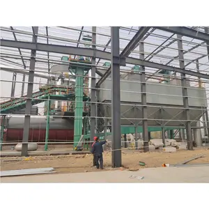 Ligne automatique de production de poudre de gypse bon marché/équipement de production de plâtre/machine de distillation de poudre de gypse