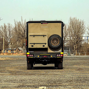 LHD Ultimate Luxury Olive Pickup Motorhome 4*4 Engine Euro 6 RV Sale for European Adventures Camper Truck Ready Excitation - Product Image 3
