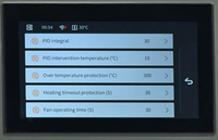 Placa de Control de Temperatura con Pantalla Táctil Capacitiva de 7 Pulgadas, Controlador de Horno Rápido, Placa de Circuito Inteligente Comercial para Hornear MK6L60