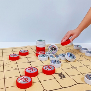 Juego de Ajedrez Magnético Plegable Portátil Mammoth, Ecológico, con Caja de Almacenamiento Completa de Cuero PU - Product Image 5